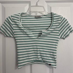 Striped Crop Top